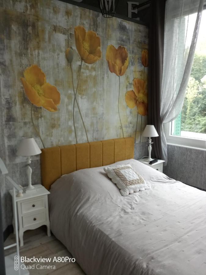 Studio Malou, Cuisine, Salle D'Eau, Terrasse Amenagee Olliergues Exterior foto